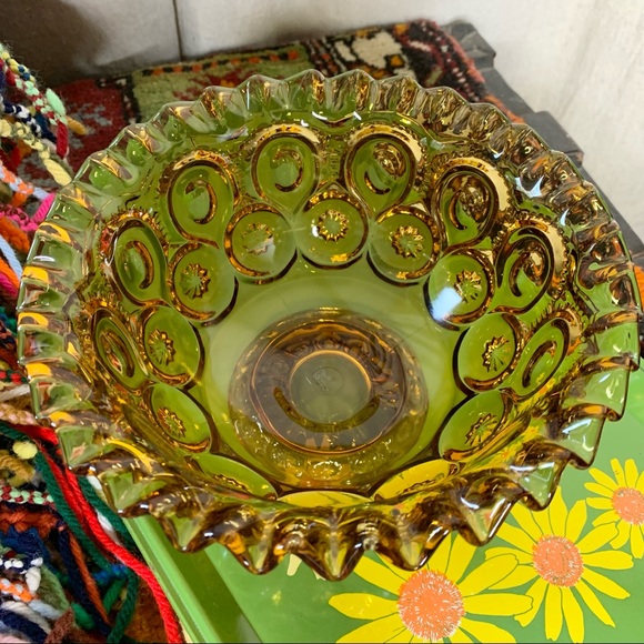 Amber Moon and Stars Bowl - Picture 2 of 7